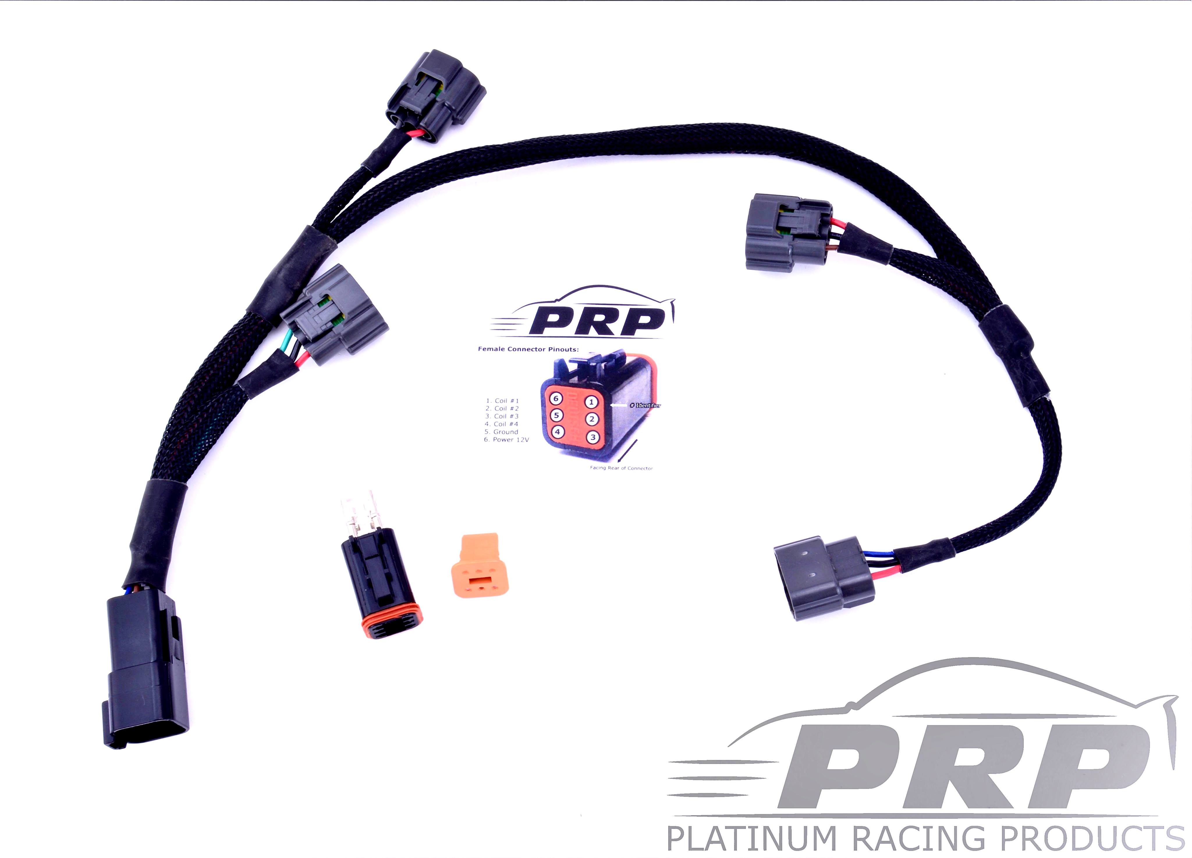 PRP universal 4 cylinder ignition coil wiring loom