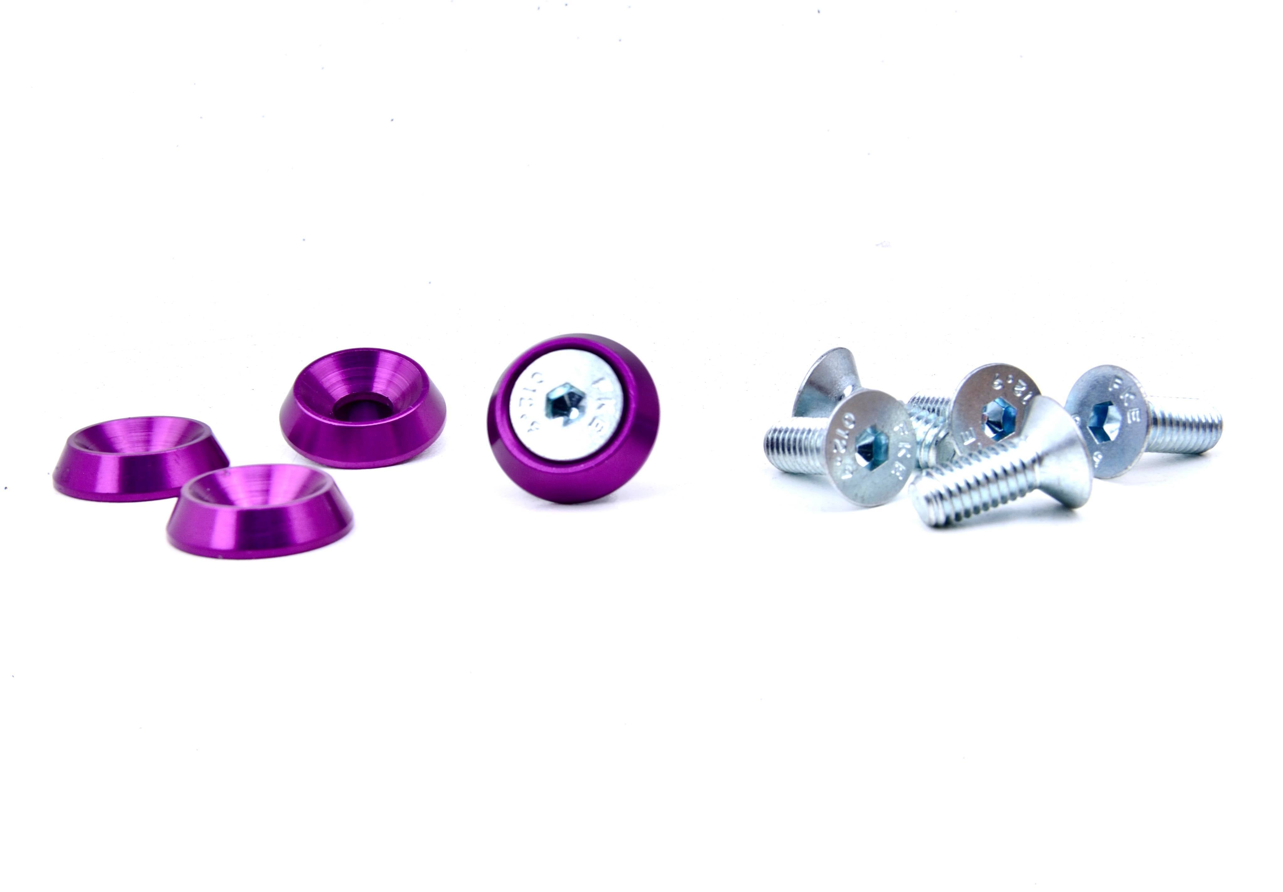 PRP Countersunk Vehicle Dress Up Bolts and Washers - Universal M8 x 20mm