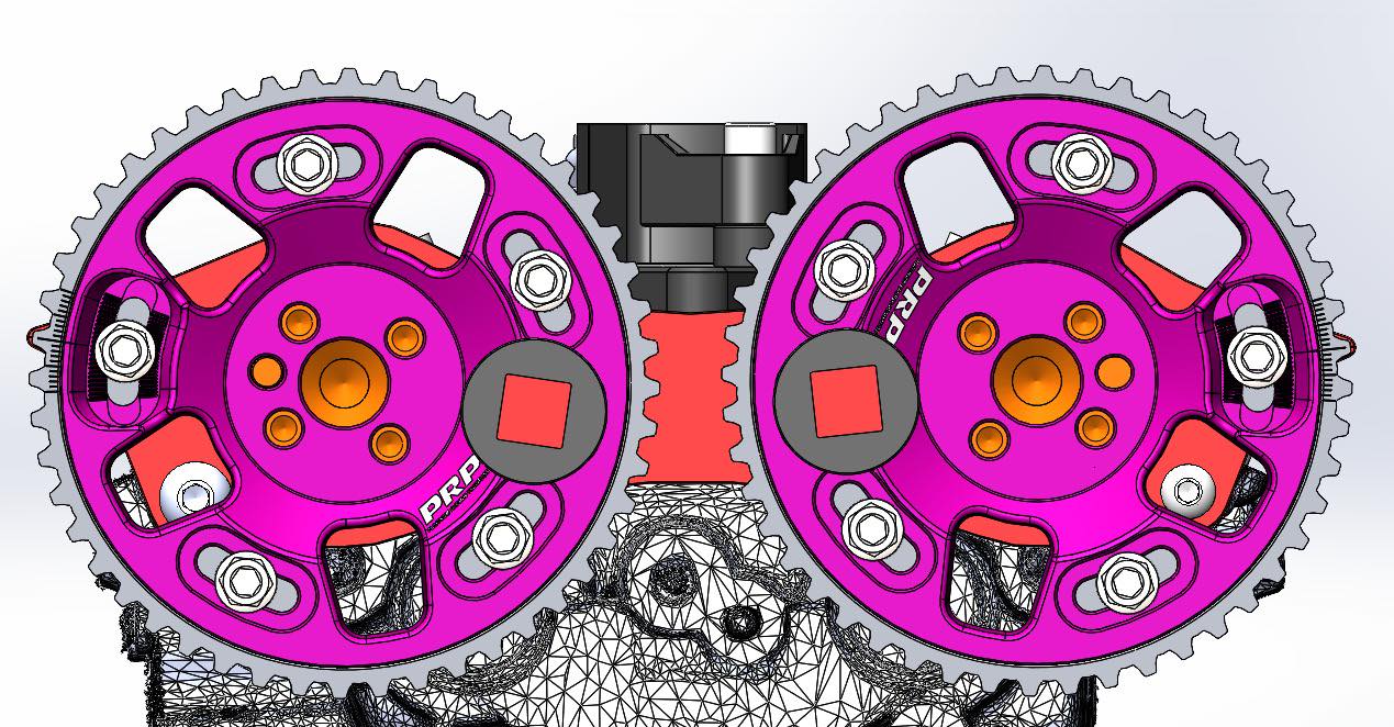 PRP Timing Mark Backing Plate to suit Nissan RB26