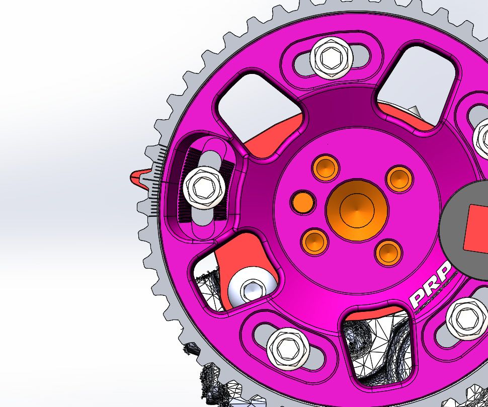 PRP Timing Mark Backing Plate to suit Nissan RB26