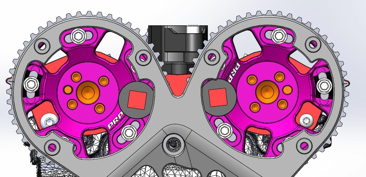 PRP Timing Mark Backing Plate to suit Nissan RB26