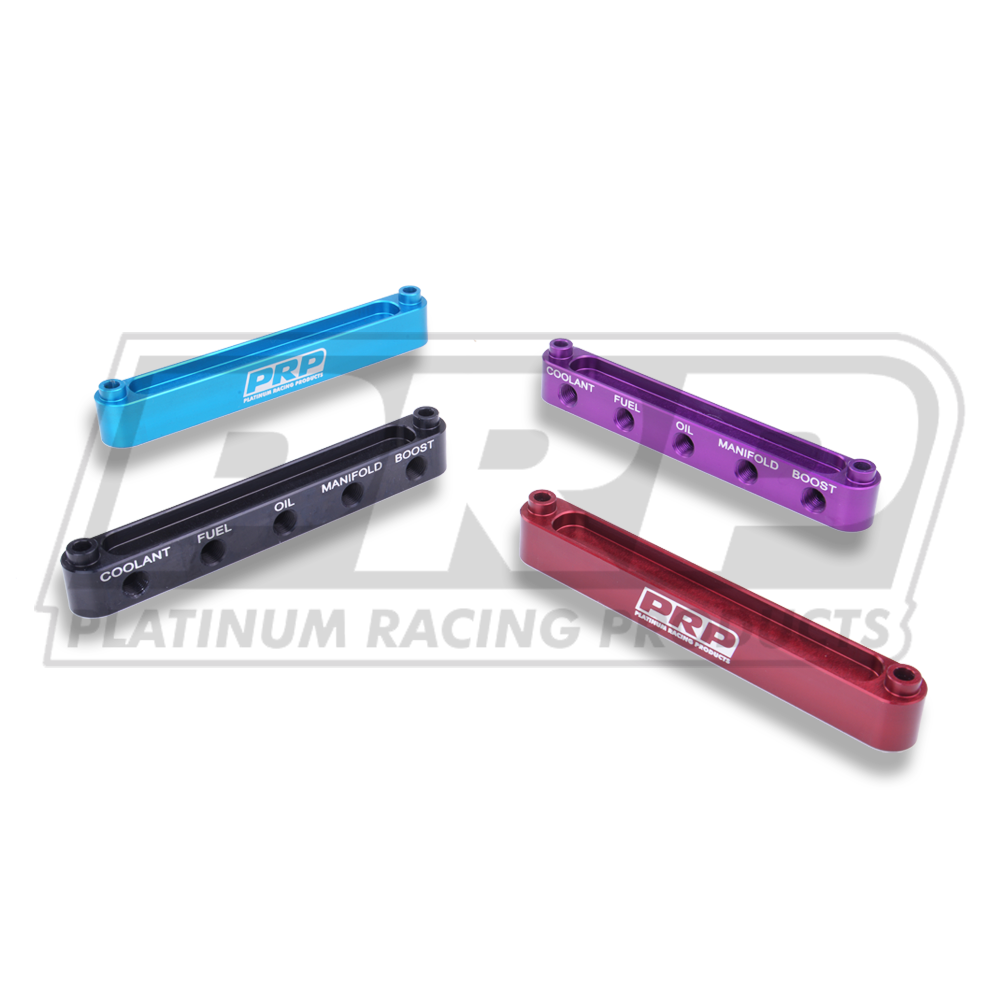 Billet sensor manifold engine bay mounting block