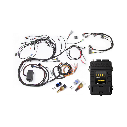 Haltech Elite 2500 + Terminated Harness Kit for Nissan RB30 Single Cam with LS1 Coil & CAS sub-harness HT-151311