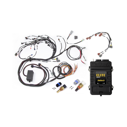 Haltech Elite 2500 + Terminated Engine Harness for Nissan RB Twin Cam With Series 1 early ignition type sub harness HT-151308