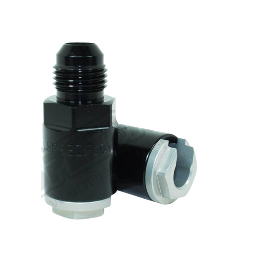 Speedflow -8 Male to 3/8" EFI Tube Adapter Fitting 715-08-06