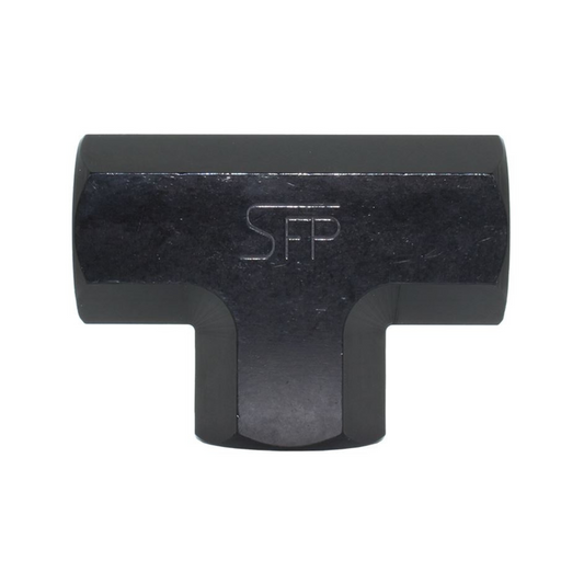 Speedflow -6 Female O-Ring Port Tee Fitting 938-06