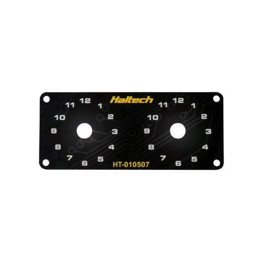 Haltech Dual Switch Panel Only HT-010507