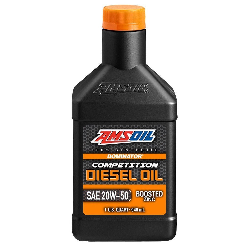 Amsoil Dominator Competition 20W - 50 100% Synthetic Diesel Racing Oil - Game On Motorsports Australia