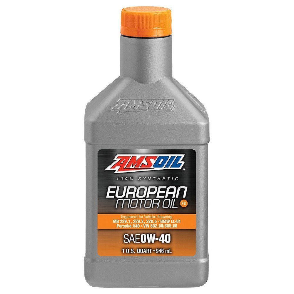 Amsoil European Full SAPS 0W - 40 100% Synthetic Engine Oil - Game On Motorsports Australia