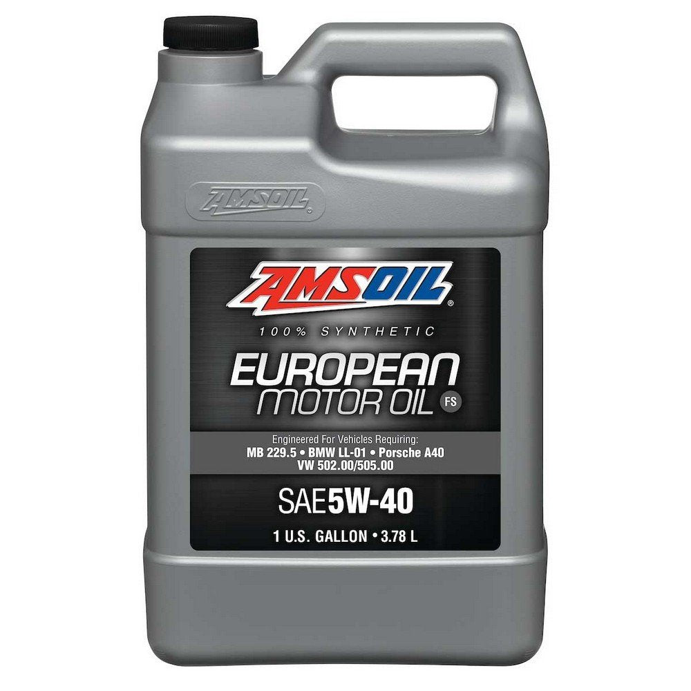 Amsoil European Full SAPS 5W - 40 100% Synthetic Engine Oil - Game On Motorsports Australia
