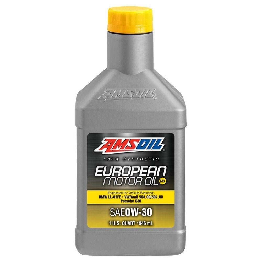 Amsoil European Mid SAPS 0W - 30 100% Synthetic Engine Oil - Game On Motorsports Australia