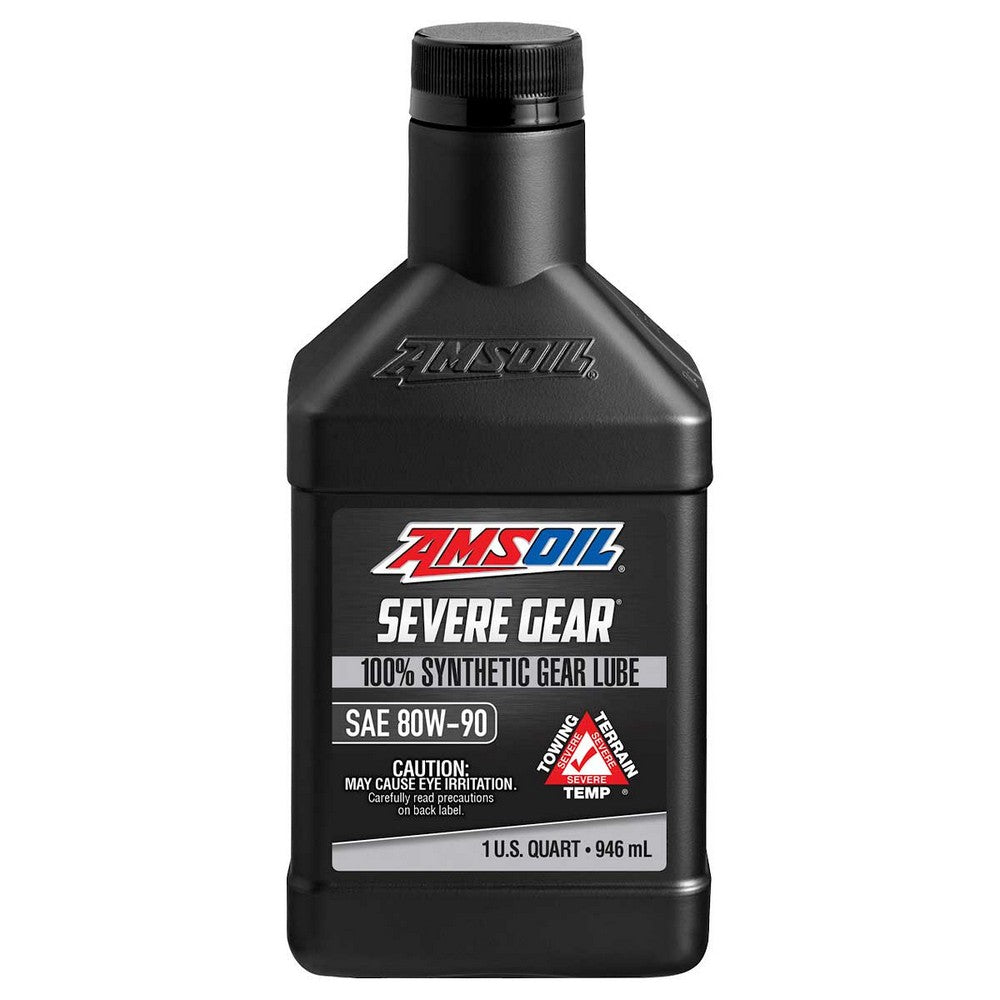Amsoil Severe Gear 80W - 90 100% Synthetic Gear Oil - Game On Motorsports Australia