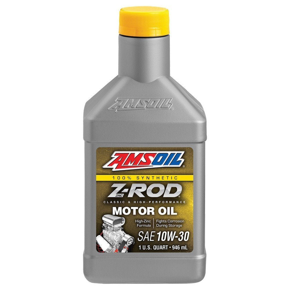 Amsoil Z - Rod High Zinc 10W - 30 100% Synthetic Engine Oil - Game On Motorsports Australia