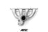 Artec Honda B Series Low Mount V-Band Exhaust Manifold - Game On Motorsports Australia