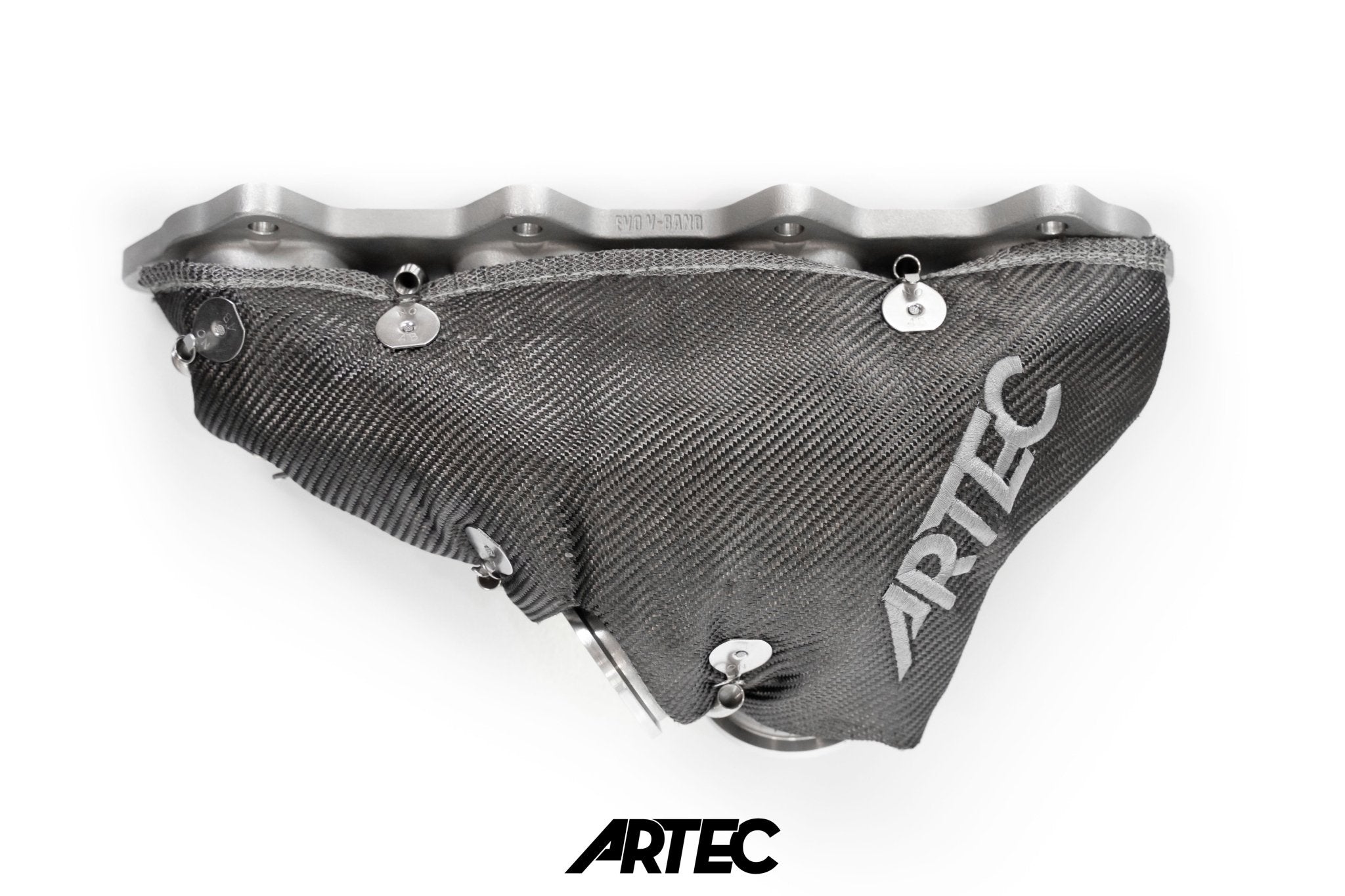 Artec Mitsubishi Evo 4-9 4G63 Low Mount V-Band (Reverse Rotation) Thermal Management - Blanket - Game On Motorsports Australia