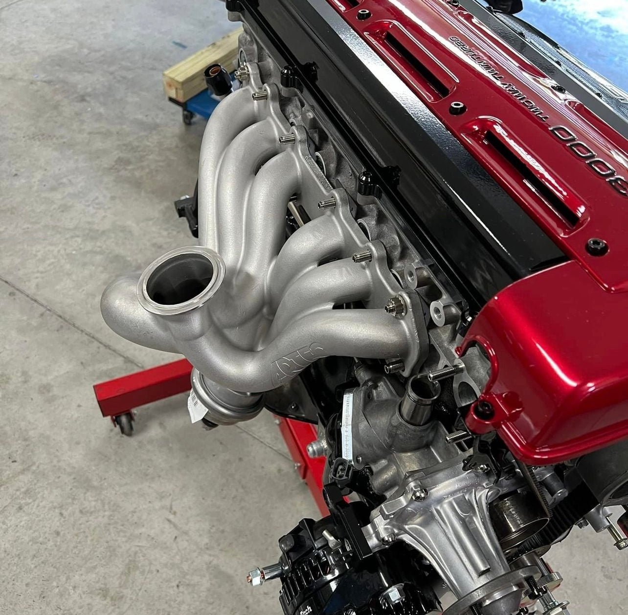 Artec Toyota 2JZ GTE "Big Daddy" VBand Singe Gate Turbo Manifold - Game On Motorsports Australia