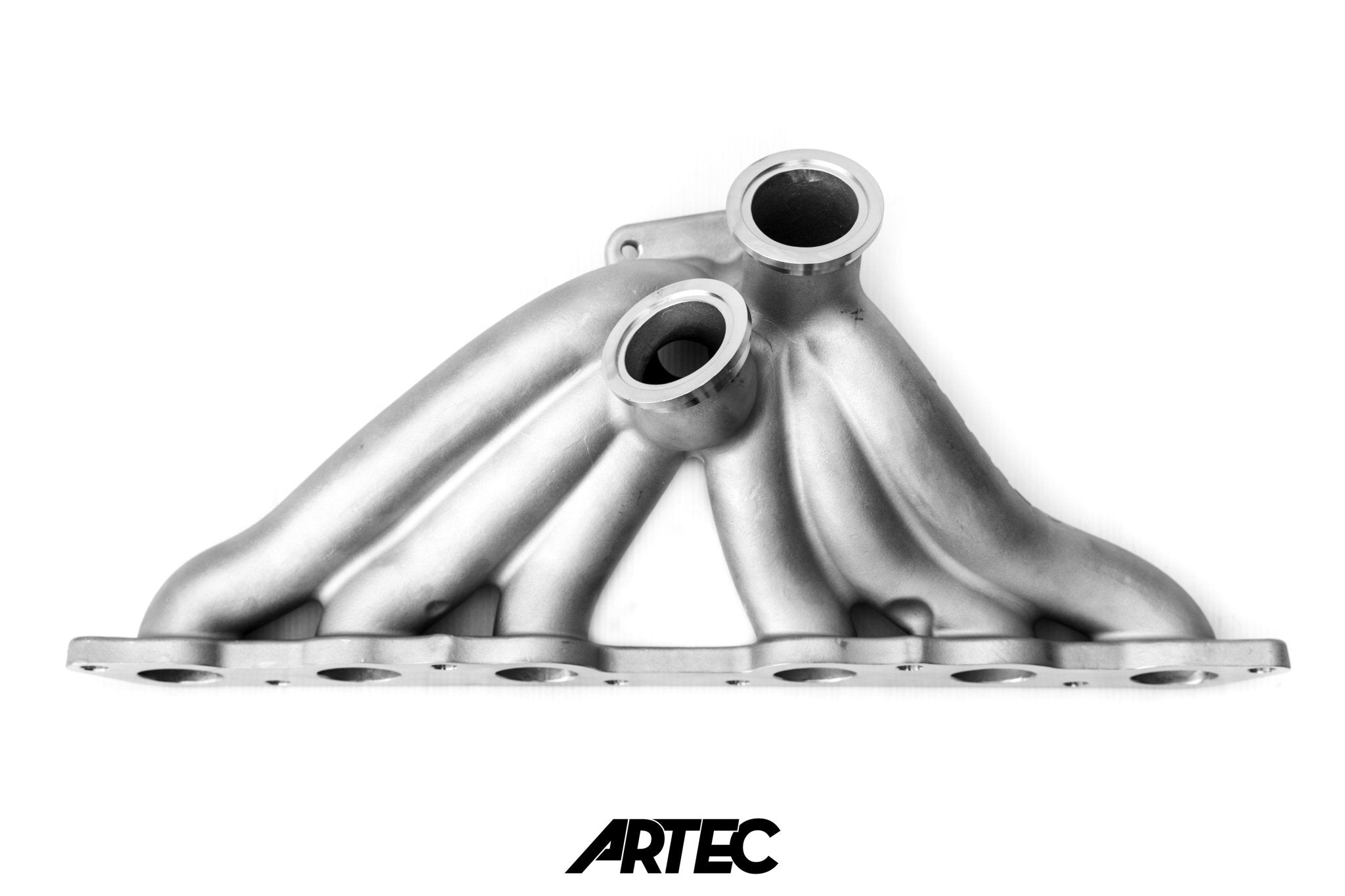 Artec Toyota 2JZ GTE High Mount T4 Twin Gate Turbo Manifold - Game On Motorsports Australia