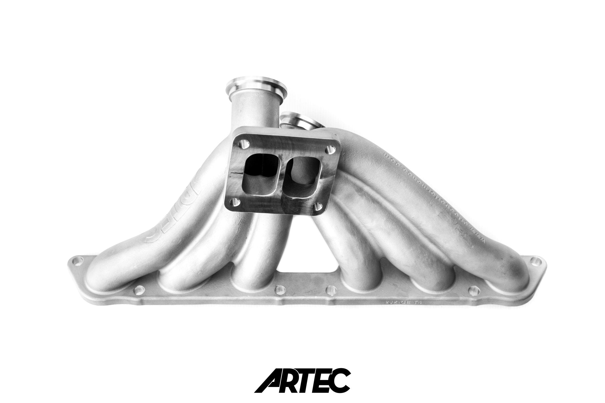 Artec Toyota 2JZ GTE High Mount T4 Twin Gate Turbo Manifold - Game On Motorsports Australia