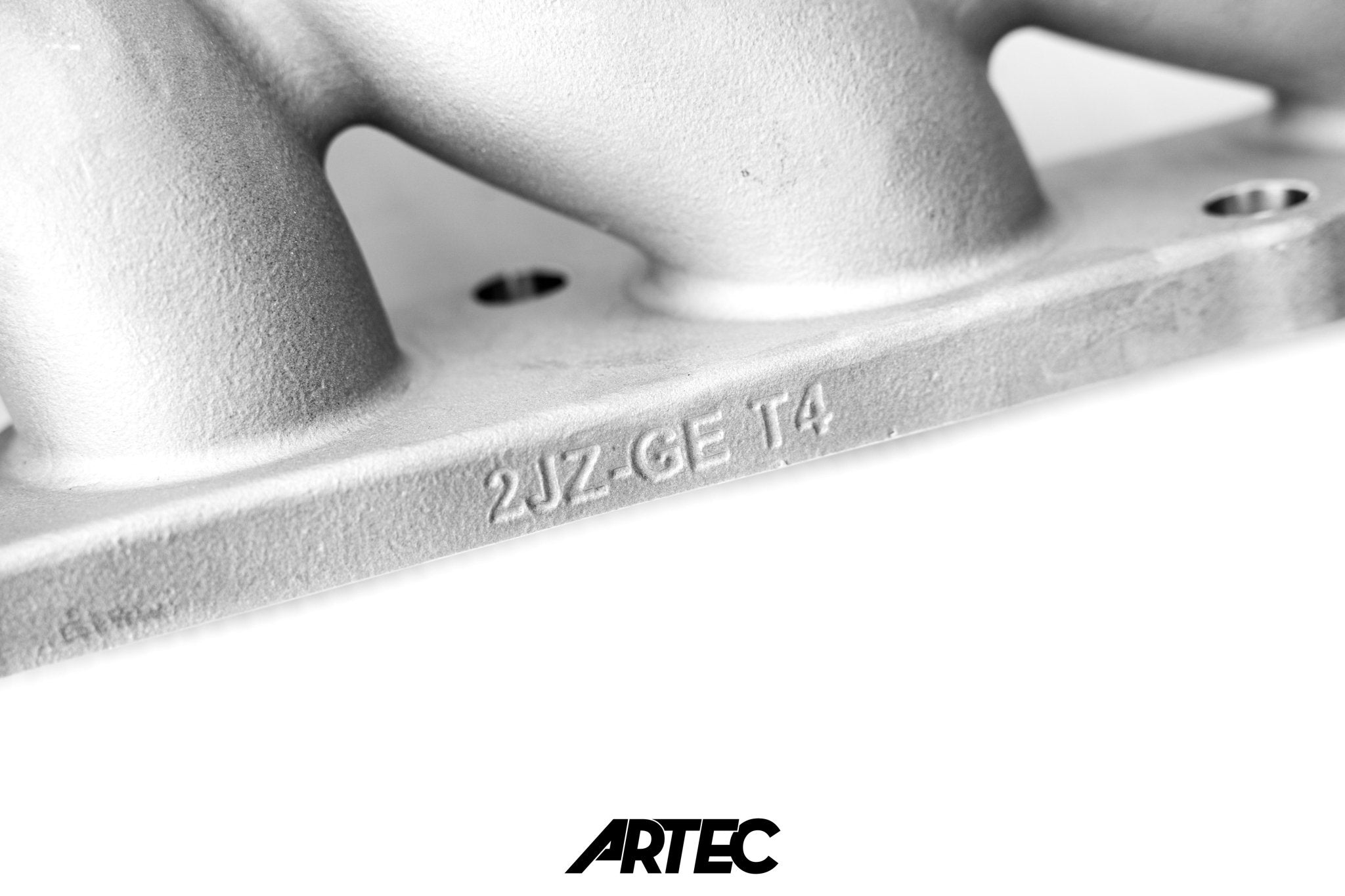 Artec Toyota 2JZ GTE High Mount T4 Twin Gate Turbo Manifold - Game On Motorsports Australia