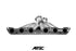Artec Toyota 2JZ GTE High Mount T4 Twin Gate Turbo Manifold - Game On Motorsports Australia