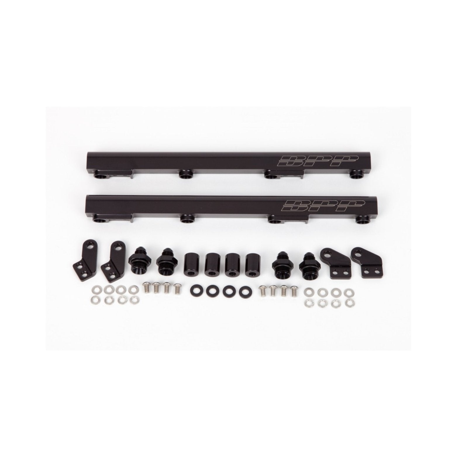 Billet Performance Products Toyota 1UZ-FE billet fuel rail kit in black