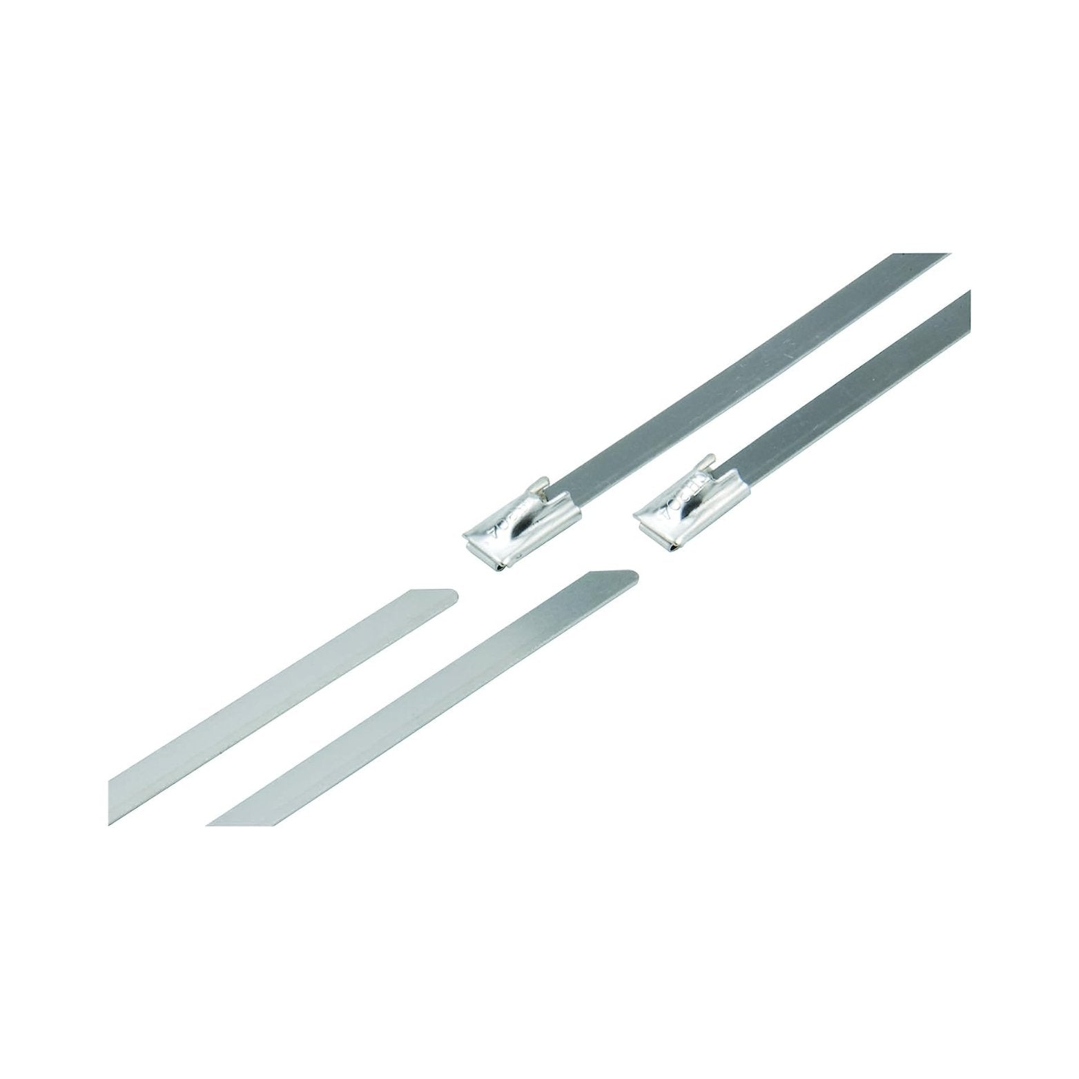 DEI Stainless Steel Locking Ties 14" Long 4 Pack - Game On Motorsports Australia