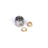 Haltech 1/4" Nut and Brass Ferrule Only HT-010808 - Game On Motorsports Australia