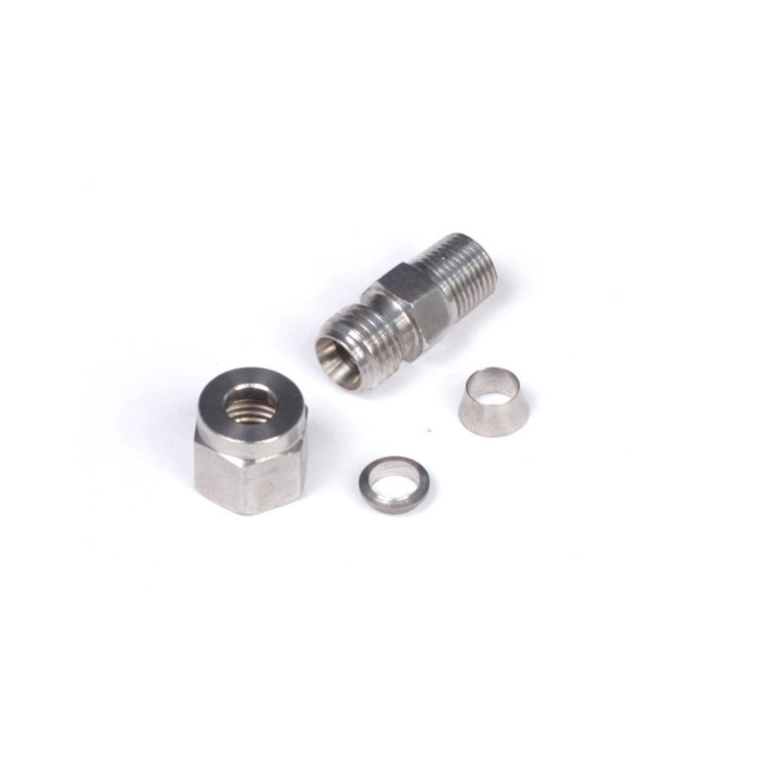 Haltech 1/4" Stainless Compression Fitting Kit HT-010813 - Game On Motorsports Australia