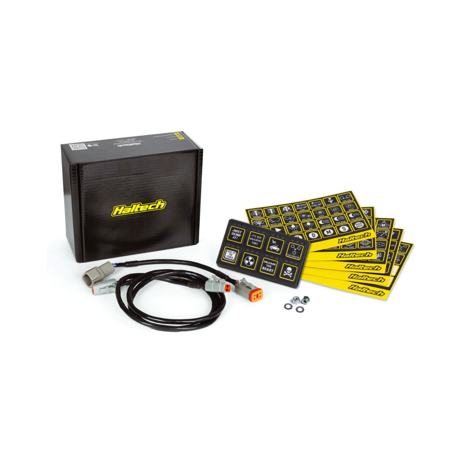 Haltech CAN Keypad 8 button 2x4 HT-011501 – Game On Motorsports Australia