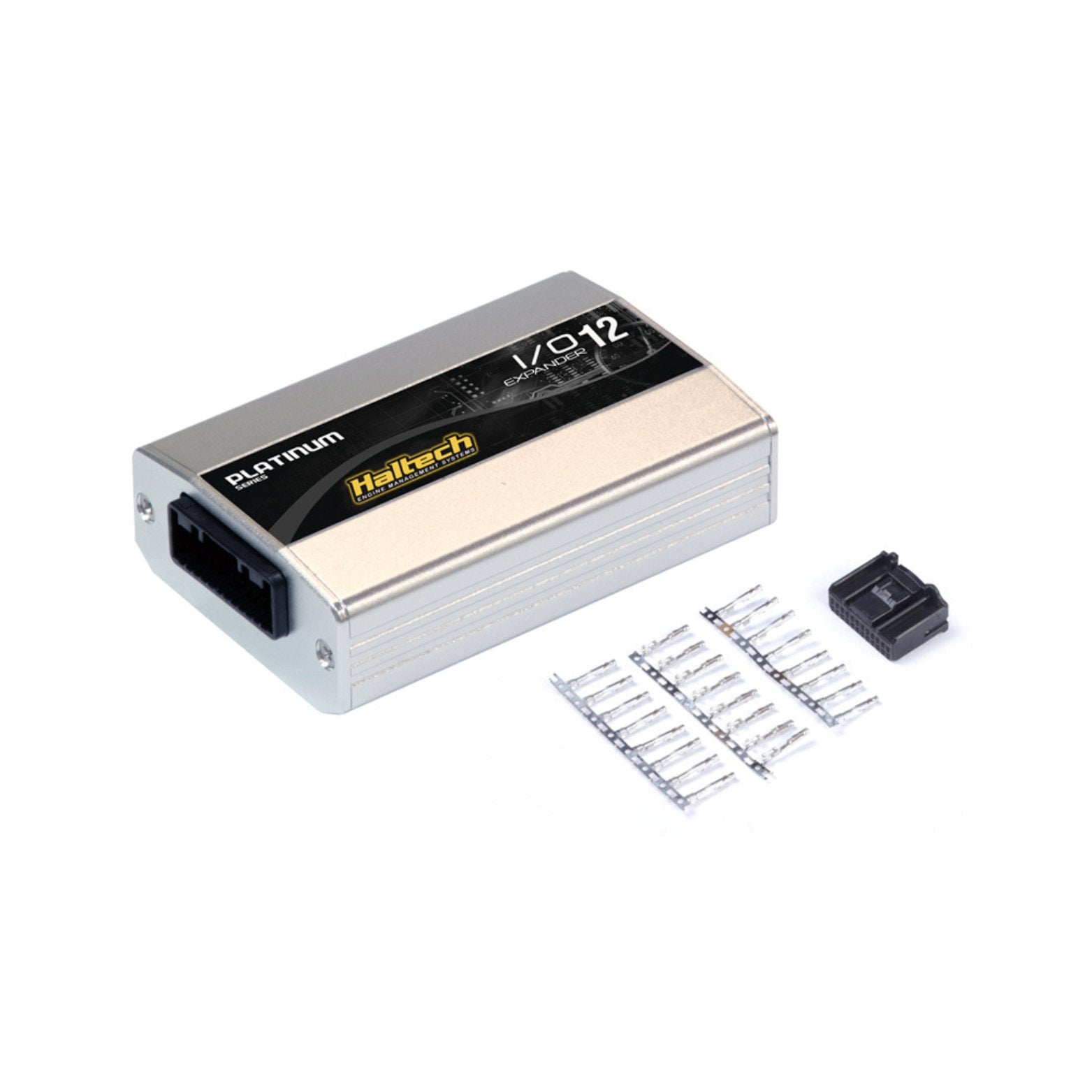 Haltech IO 12 Expander 12 Channel with Plug & Pins Kit CAN ID Box A HT-059902 - Game On Motorsports Australia