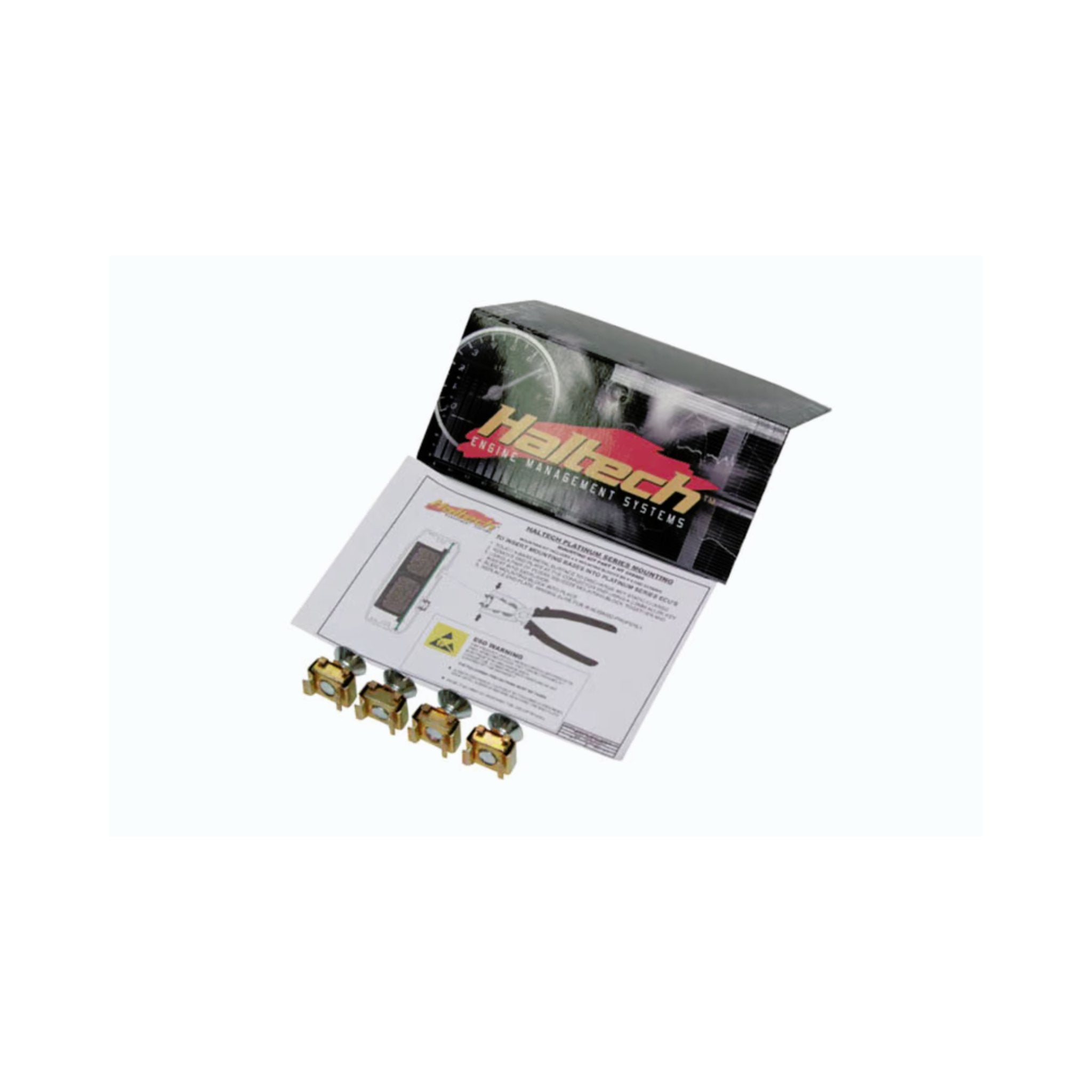 Haltech Platinum ECU Rail-type mounts HT-039000 - Game On Motorsports Australia