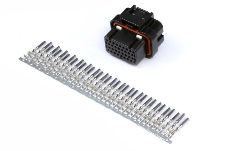 Haltech Plug and Pins Only AMP 34-Pin 4 Row 3 Keyway Superseal Connector HT-030009 - Game On Motorsports Australia