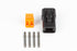 Haltech Plug and Pins only Male Deutsch DTP-06-4S Black Connector 25Amp HT-031201 - Game On Motorsports Australia