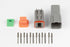 Haltech Plug and Pins Only Matching Set of Deutsch DT-2 Connectors DT06-2S + DT04-2P 13A HT-031112 - Game On Motorsports Australia