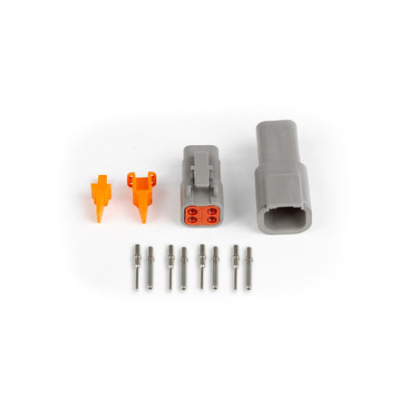 Haltech Plug and Pins Only Matching Set of Deutsch DTM Connectors 7.5A - Game On Motorsports Australia