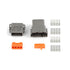 Haltech Plug and Pins Only Matching Set of Deutsch DTM Connectors 7.5A - Game On Motorsports Australia