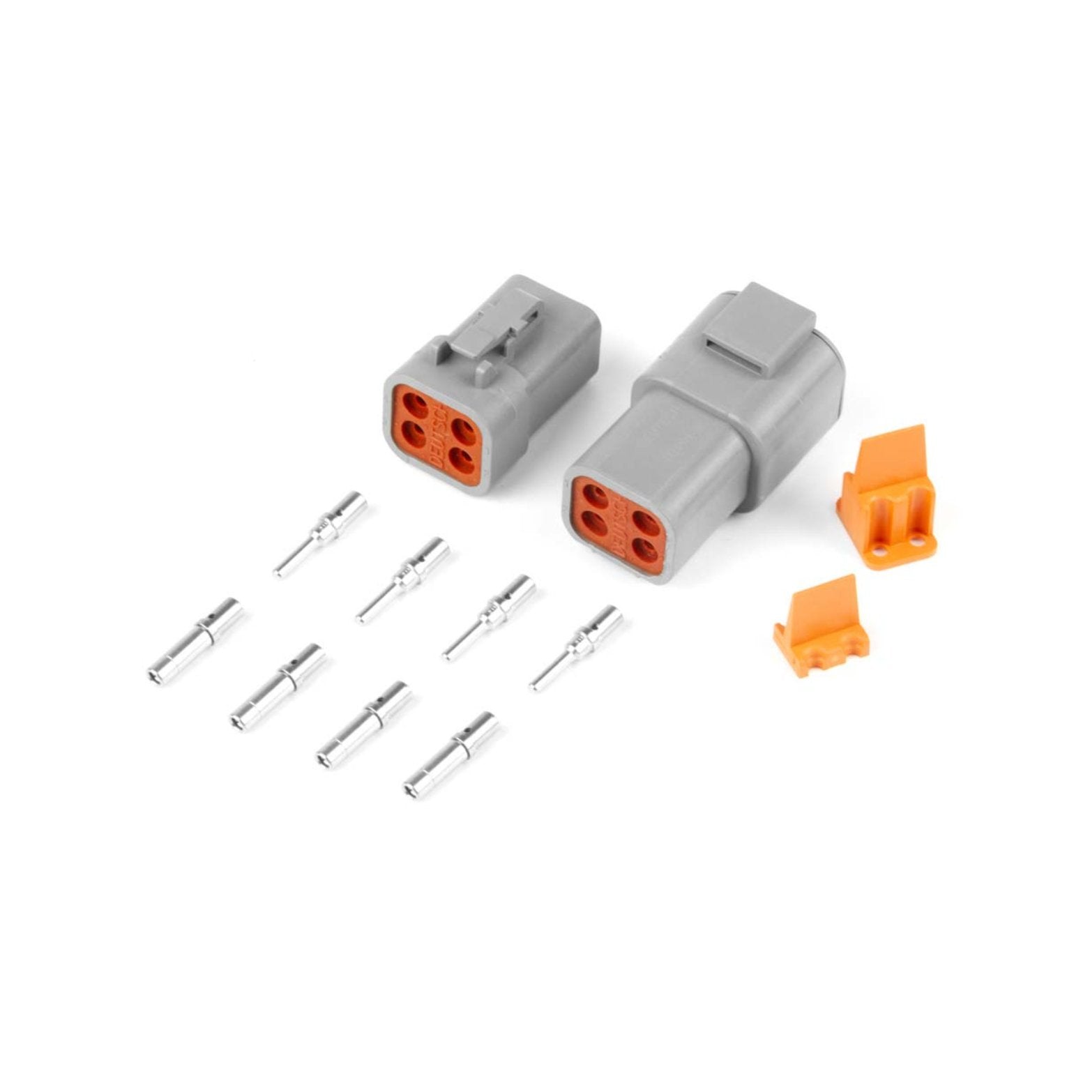 Haltech Plug and Pins Only Matching Set of Deutsch DTP Connectors 25A - Game On Motorsports Australia