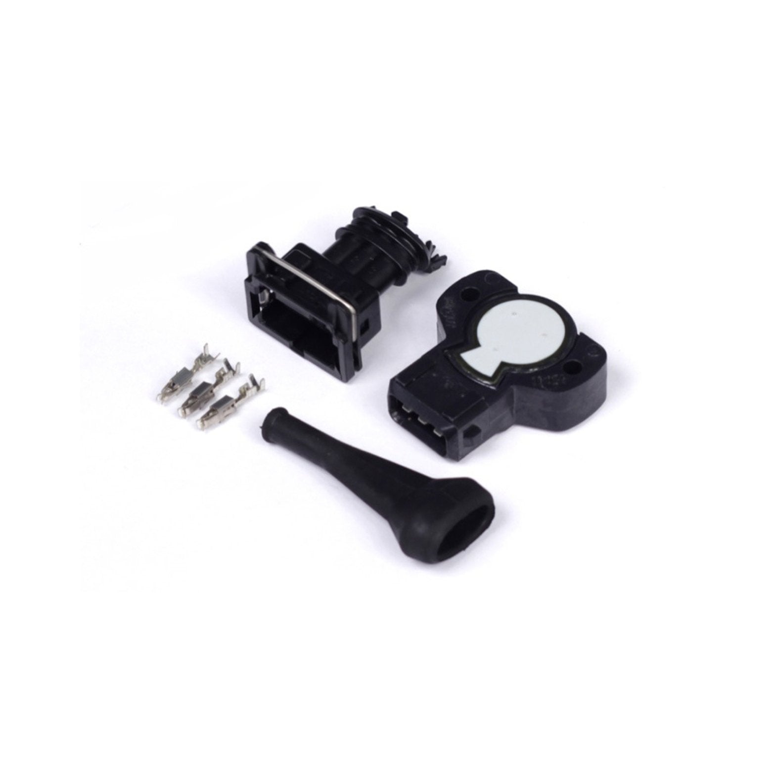 Haltech Throttle Position Sensor Grey CW Rotation 8mm D-Shaft HT-010402 - Game On Motorsports Australia