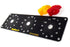 Haltech Triple Switch Panel Kit with Yellow/Red Knobs HT-010510 - Game On Motorsports Australia
