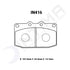 Intima RR Front Brake Pads Mazda RX-7 FC FD IN416-RR - Game On Motorsports Australia