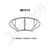 Intima RR Front Brake Pads Mazda RX-8 IN1513-RR - Game On Motorsports Australia