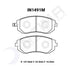 Intima RR Front Brake Pads Subaru BRZ Toyota 86 IN1491-RR - Game On Motorsports Australia