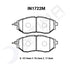 Intima RR Front Brake Pads Subaru Levorg WRX Liberty Forester IN1722-RR - Game On Motorsports Australia