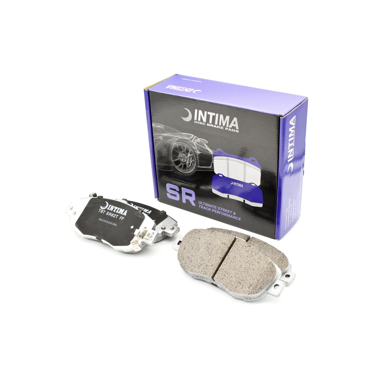 Intima SR Front Brake Pads Toyota Crown JZS171 IN1395-SR - Game On Motorsports Australia