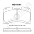 Intima SR Front Brake Pads Toyota GR Yaris Corolla MD18141-SR - Game On Motorsports Australia