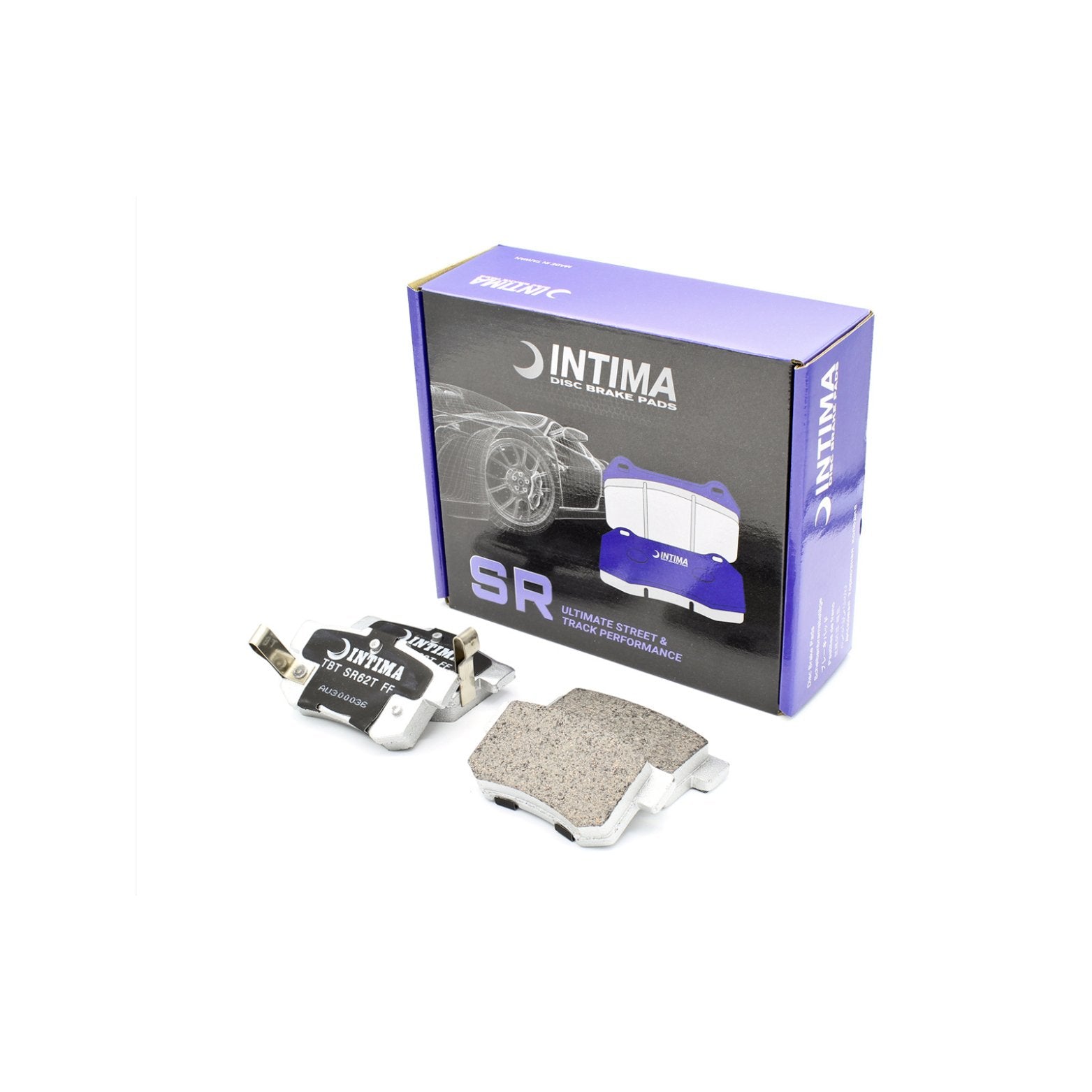 Intima SR Rear Brake Pads Honda Accord CM IN1265-SR - Game On Motorsports Australia