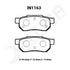 Intima SR Rear Brake Pads Honda Civic CRX Integra Jazz IN1163-SR - Game On Motorsports Australia