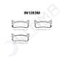 Intima SR Rear Brake Pads Mazda MX5 NA 1.8L IN1283-SR - Game On Motorsports Australia