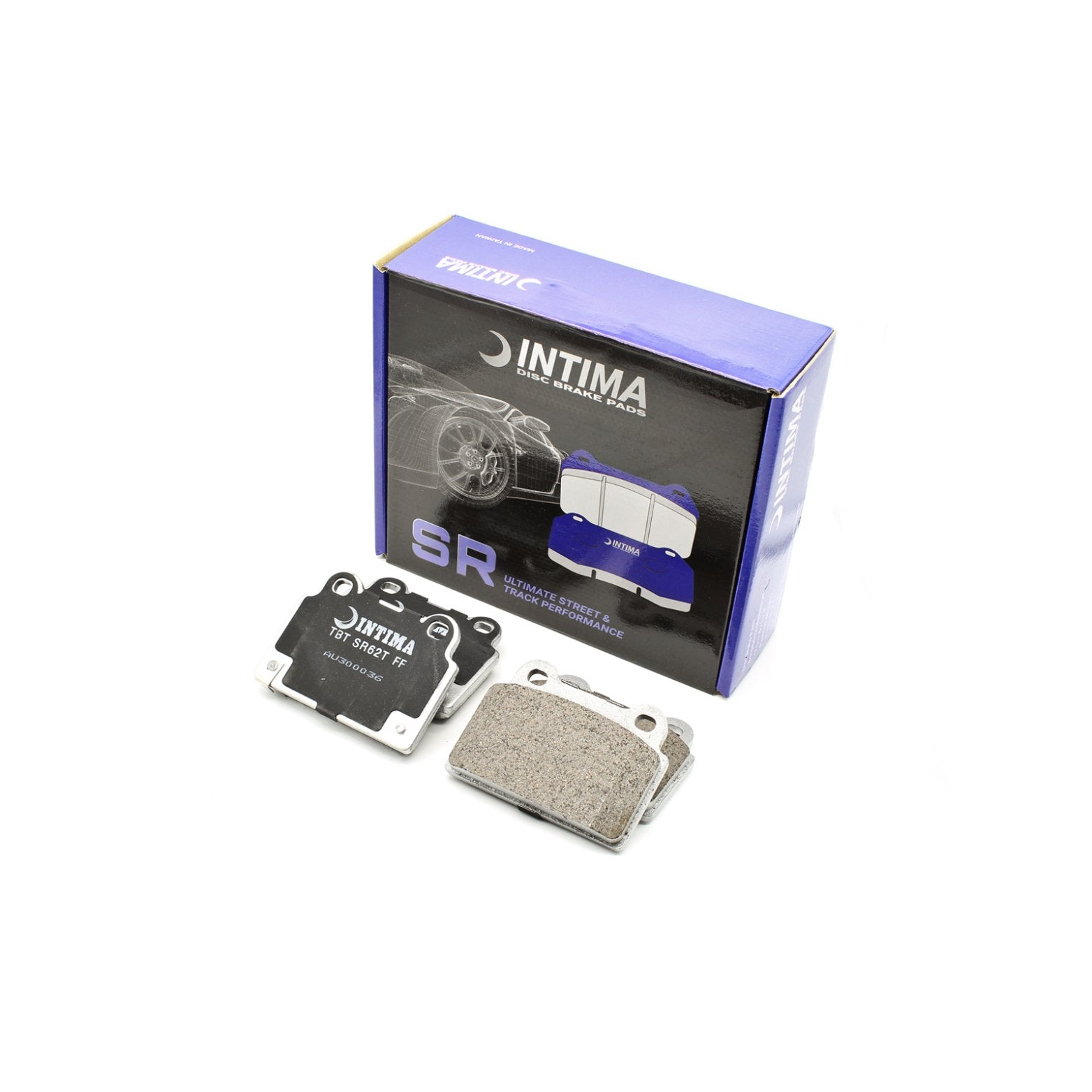 Intima SR Rear Brake Pads Mitsubishi Lancer Evo X MD8550-SR - Game On Motorsports Australia