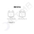 Intima SR Rear Brake Pads Toyota Aristo Crown Mark II Verossa IN1416-SR - Game On Motorsports Australia